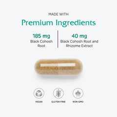 Packaging highlights vegan, doctor-formulated herbal blend in Vitanica.