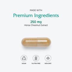 Vitanica packaging view showing vegan formula and 60 capsules