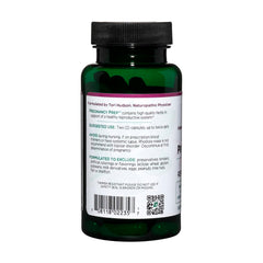 Vitanica Pregnancy Prep label close-up with vegan ingredients.