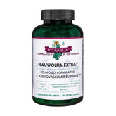 Vitanica Rauwolfia Extra bottle front showing label for cardiovascular support