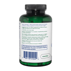 Vitanica Senior Symmetry label details calcium citrate/malate for better calcium absorption.