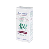 Vitanica Yeast Arrest new formula packaging highlighting natural ingredients for vaginal comfort.