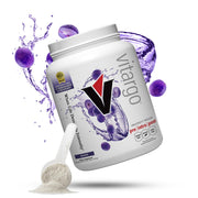 Vitargo grape carbohydrate powder bottle supports steady workout energy