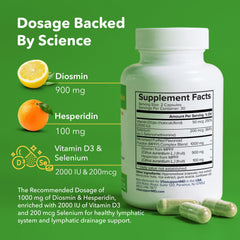 Close-up of MPFF capsules suggests flavonoid-based support for vascular health.