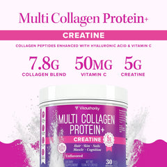 Vitauthority Hyaluronic Acid Vitamin C Boost emphasizes hydration and elasticity support