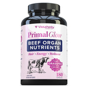 Vitaauthority Primal Glow Liver capsules for energy and digestion support.