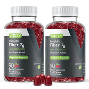 Viteey Prebiotic Fiber Gummies bottle front for daily gut support.