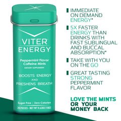 Viter Energy mint offering fresh breath and focus