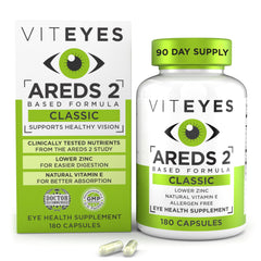 Viteyes Classic AREDS2 bottle for daily eye support