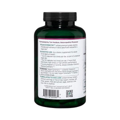 Vitanica Vegan Symmetry label close-up highlighting non-GMO ingredients