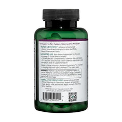 Vitanica Women's Symmetry capsules close-up showing high-potency nutrients for daily balance.