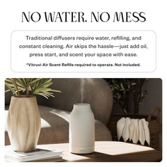Vitruvi cartridge system enabling mess-free fragrance without spills