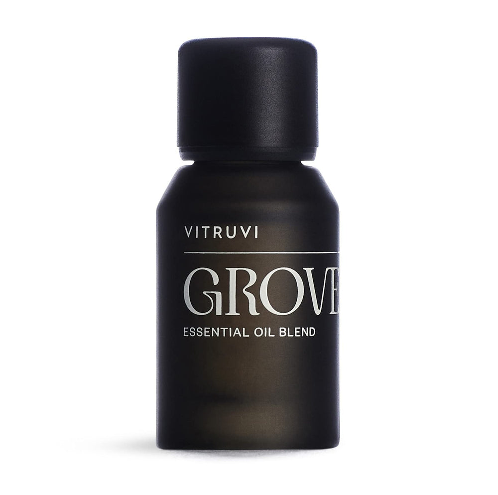 Vitruvi Grove pine image shows crisp, grounding aroma for a calm space.