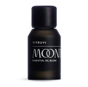 Vitruvi Moonbeam bottle closeup, floral blend for a calming aroma.
