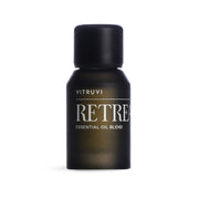 Vitruvi Retreat essential oil bottle with grapefruit aroma for spa-like ambience