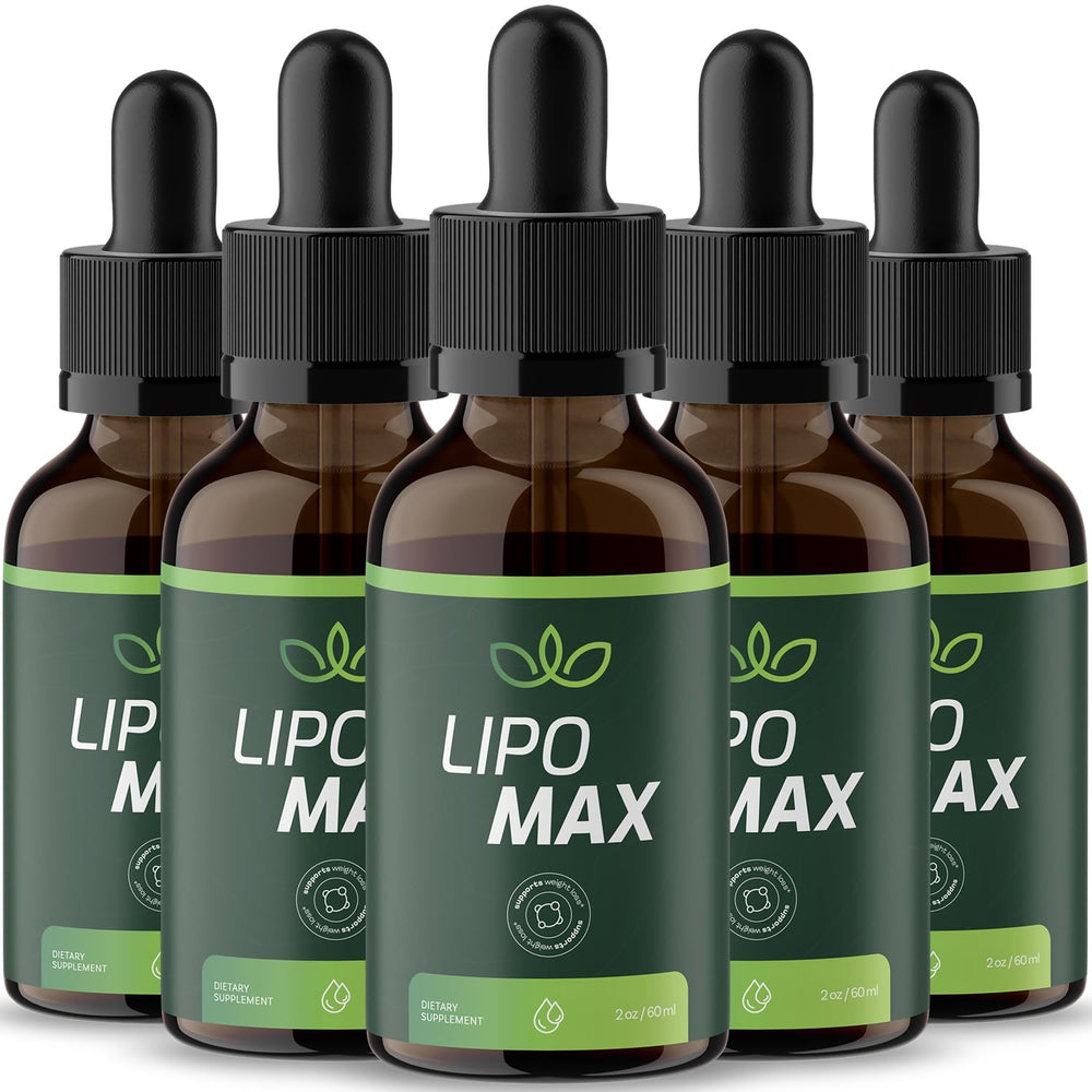VIVALIS Lipo Max Drops bottle shown for daily wellness support.