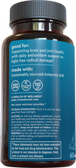 Viva Naturals krill oil capsules with omega-3 EPA and DHA.