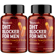 Vivaravida DHT Blocker for Men bottle cap closeup for easy daily dosing