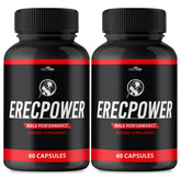 VIVE MD ErecPower capsules bottle front view, compact daily use