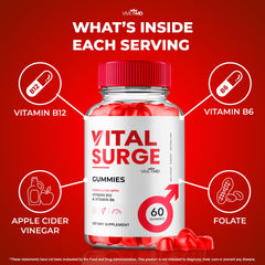 Serving suggestion of Vital Surge ACV Gummies for easy daily routine.