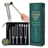 VIVIDVELVETVIBES tuning forks 128Hz for deep relaxation and chakra balance.
