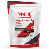 Vivion magnesium citrate powder bottle highlights bulk material suitable for manufacturers seeking reliable formulation inputs.