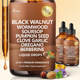 VivoNu 25-in-1 liposomal tincture bottle front view for daily wellness.