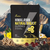 VivoNu Himalayan Shilajit gummies in a jar for daily vitality