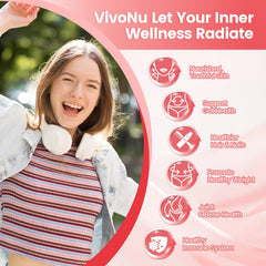 VivoNu individually wrapped gummies for mess-free on-the-go use