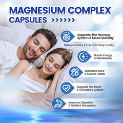 VivoNu magnesium capsules close-up highlighting vegan blend for energy support