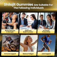 VivoNu Shilajit Gummies individually wrapped for easy daily use during workouts