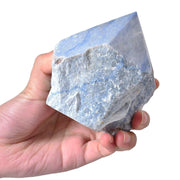 VIZYTOU blue aventurine wand with irregular shape for calm meditation