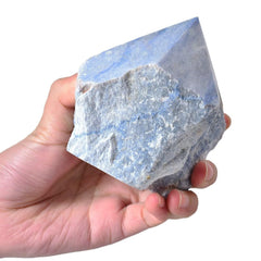 VIZYTOU blue aventurine wand with irregular shape for calm meditation