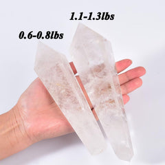 VIZYTOU crystal obelisk promotes peaceful ambiance in home or office