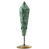 VIZYTOU Emerald Wand Point for focused energy during meditation