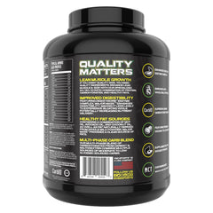 VMI Sports Major Mass four-protein sources for balanced amino acids.