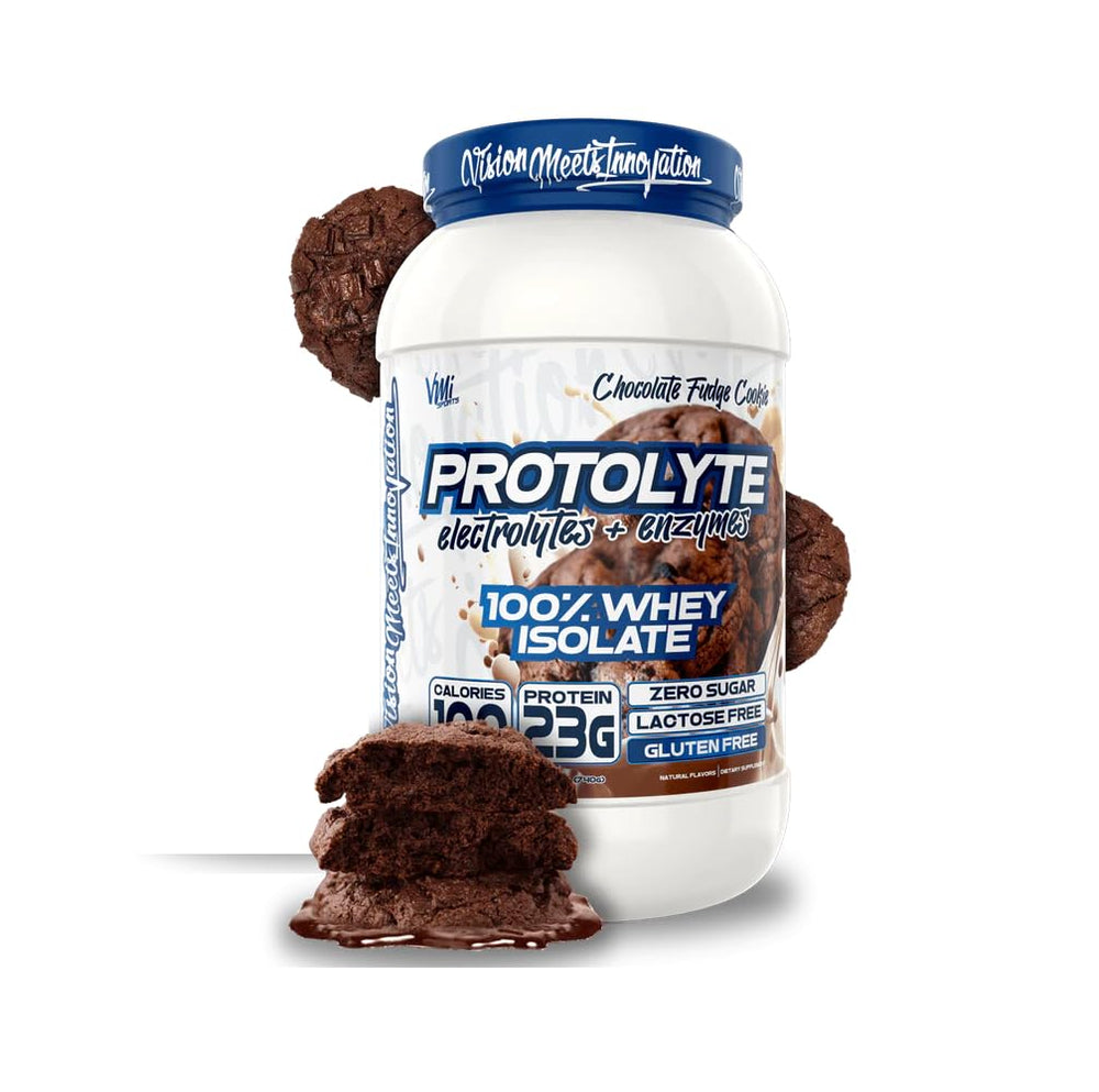 VMI Sports ProtoLyte whey isolate bottle front for lean muscle support