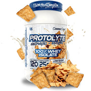 VMI Sports ProtoLyte Cinnamon Crunch tub highlighting lean muscle support