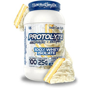 VMI ProtoLyte whey isolate tub in Vanilla Cake Batter, ideal for post-workout recovery.