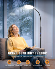 VOLISUN lamp dimmable brightness control for personalized comfort.