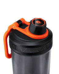 VOLTRX shaker bottle USB charging port for convenient power on the move.