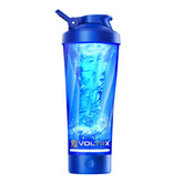 VOLTRX premium electric shaker bottle with vortex mixing for smooth shakes.