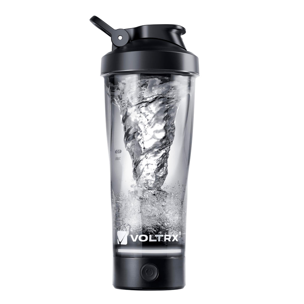 VOLTRX VortexBoost bottle front view for on-the-go protein shakes.