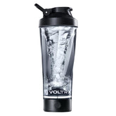 VOLTRX VortexBoost bottle with open lid for quick protein shakes on the go.