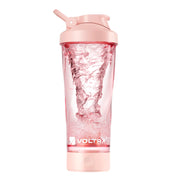VOLTRX VortexBoost front view of the pink shaker for on-the-go protein shakes