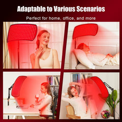 Vortro 360° adjustable bracket enables precise therapy angles.