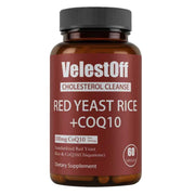 VOSETOKELA Lunessa red yeast rice and CoQ10 bottle for cholesterol support and energy