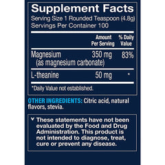 Vthrive Magnesium Relax bottle close-up highlighting clean ingredients.