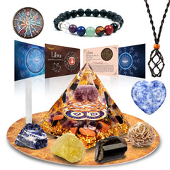 vuUUuv orgonite pyramid Libra energy enhances meditation focus and balance