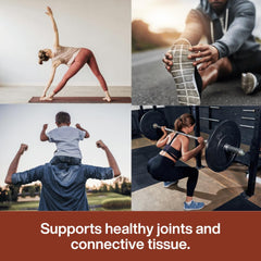 VUNNEX hydrolyzed collagen bone broth dissolves instantly for easy mixing.